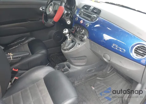 2013 Fiat 500 Sport z USA, uszkodzony, nr VIN 3C3CFFBR3DT514352